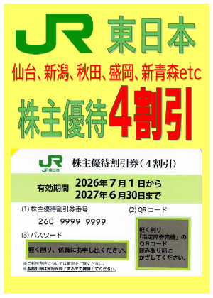 株主優待券2枚買いでさらにお得